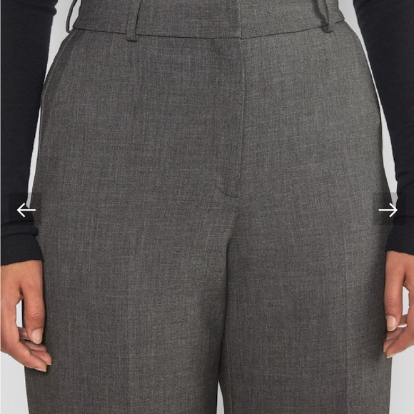 Aritzia Agency Pant (Curve Fit) | Heather Charcoal - Picture 4 of 11